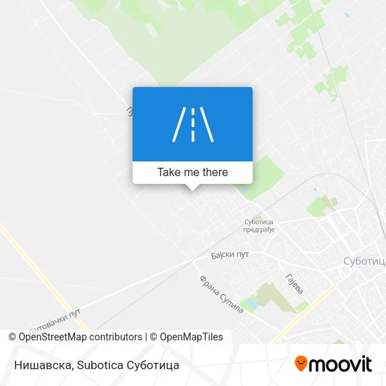 Нишавска map