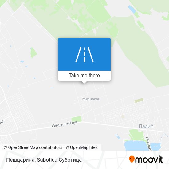 Пешцарина map