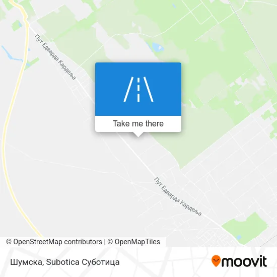 Шумска map
