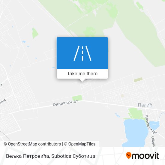 Вељка Петровића map