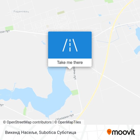 Викенд Насеље map