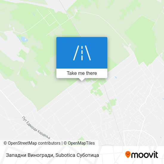 Западни Виногради map