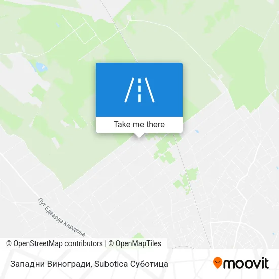 Западни Виногради map