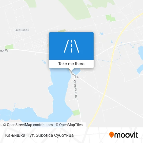 Кањишки Пут map