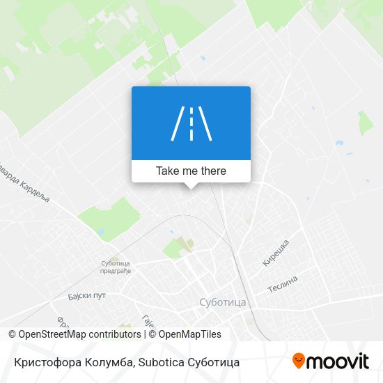 Кристофора Колумба map