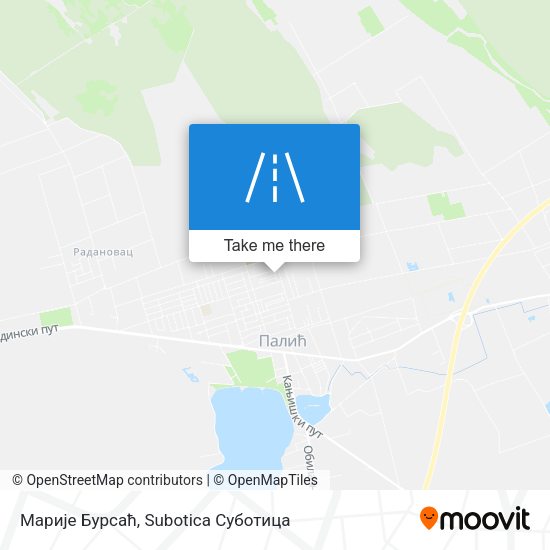 Марије Бурсаћ map