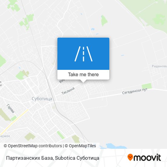 Партизанских База map