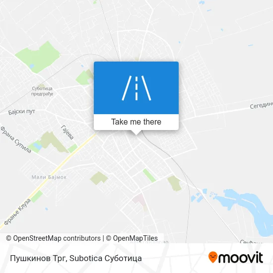 Пушкинов Трг map
