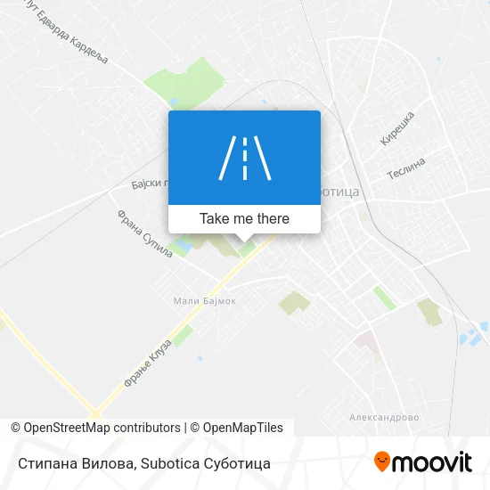 Стипана Вилова map