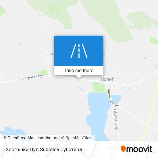 Хоргошки Пут map