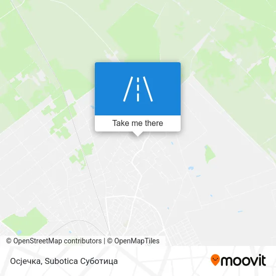 Осјечка map