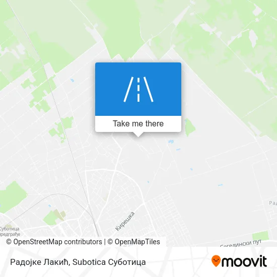 Радојке Лакић map