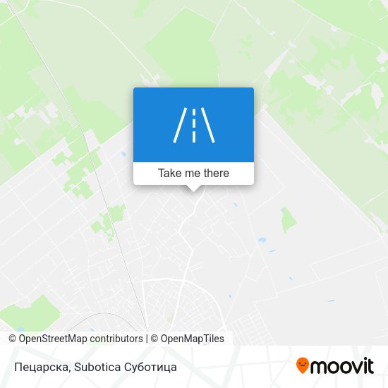 Пецарска map