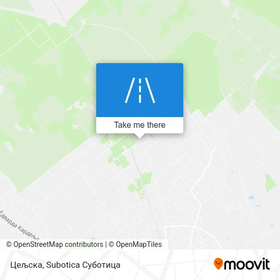 Цељска map