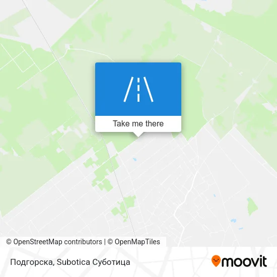 Подгорска map