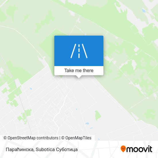 Параћинска map