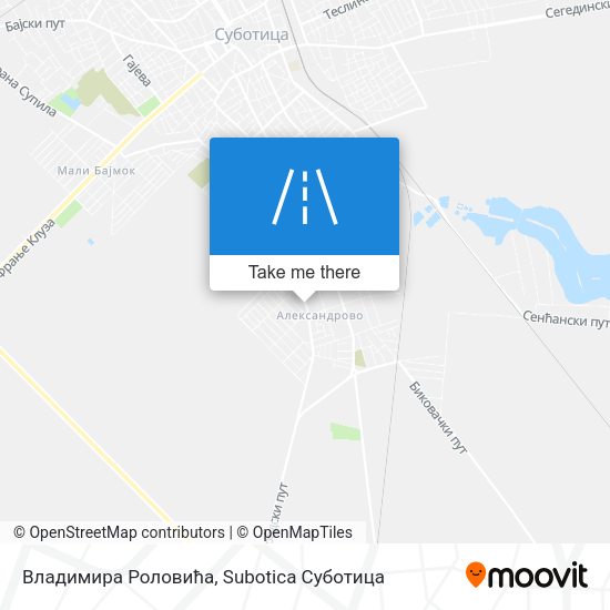 Владимира Роловића map