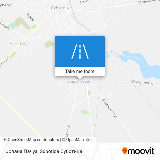 Јована Пачуа map
