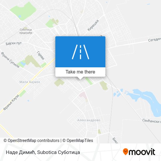 Наде Димић map