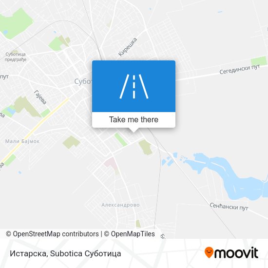 Истарска map