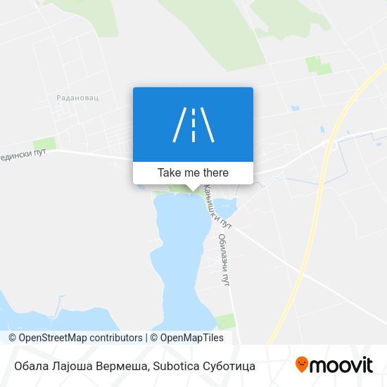Обала Лајоша Вермеша map