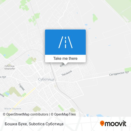 Бошка Бухе map
