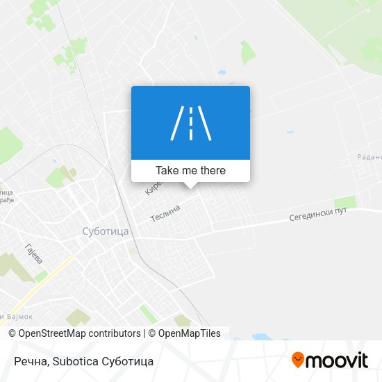 Речна map