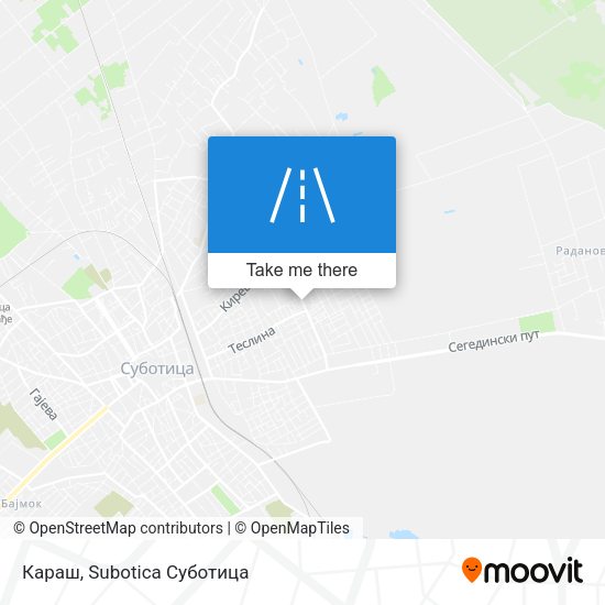 Караш map