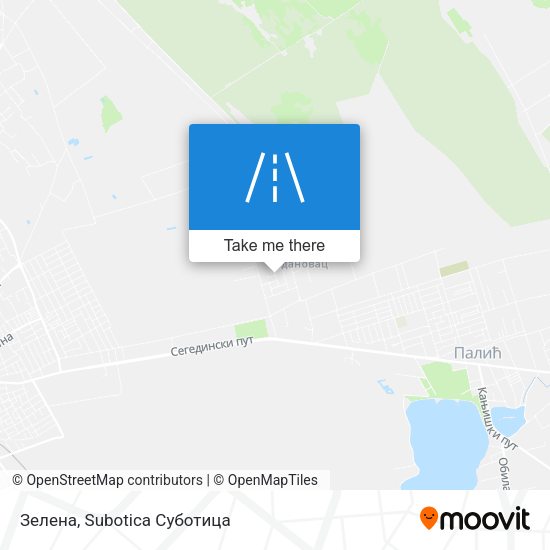 Зелена map