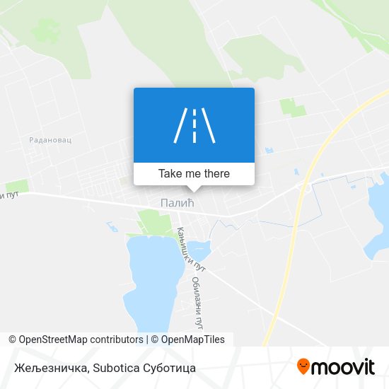 Жељезничка map