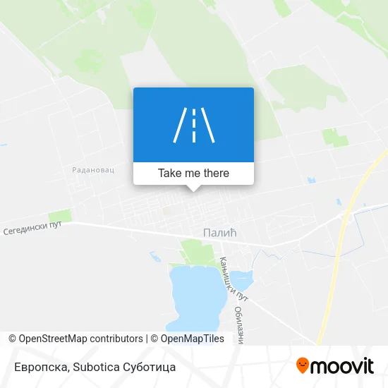 Европска map