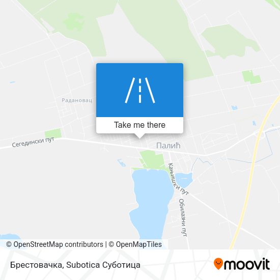 Брестовачка map