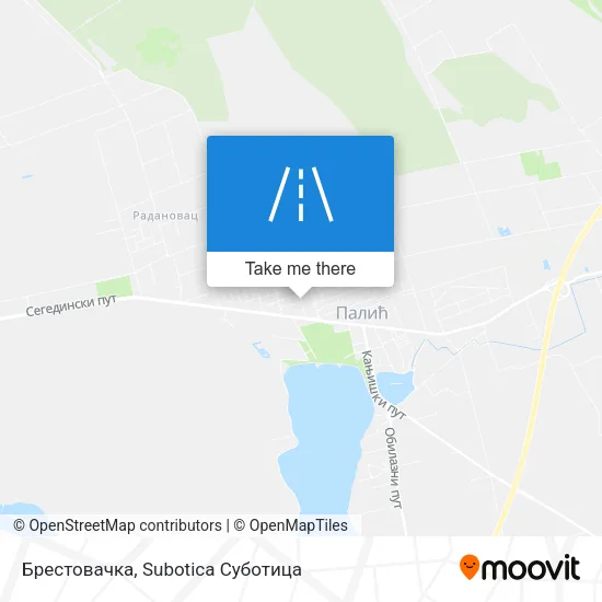 Брестовачка map