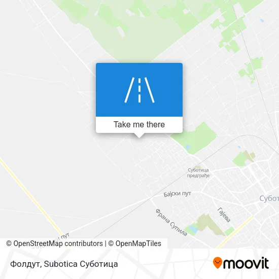 Фолдут map