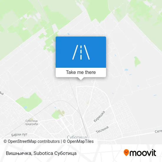 Вишњичка map