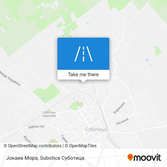 Јокаиа Мора map