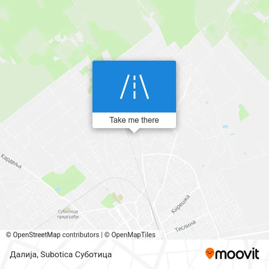 Далија map