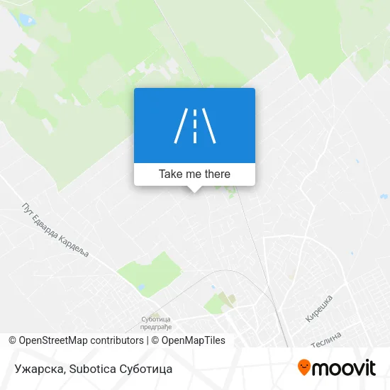 Ужарска map