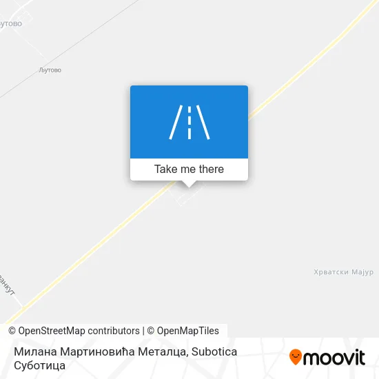 Милана Мартиновића Металца map