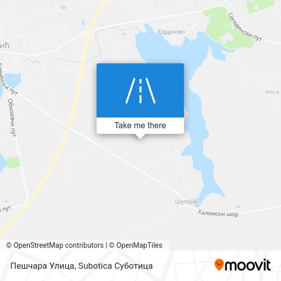 Пешчара Улица map