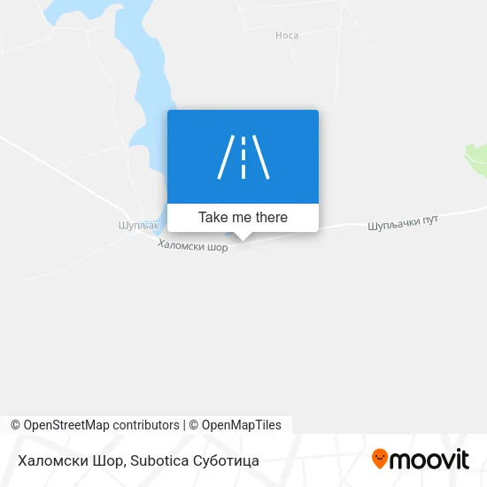 Халомски Шор map