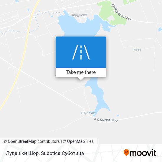 Лудашки Шор map