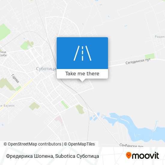 Фредерика Шопена map