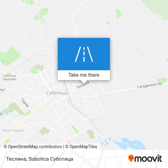 Теслина map