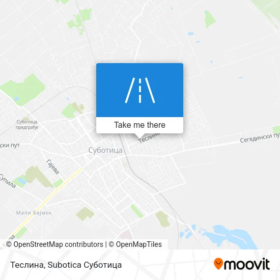 Теслина map
