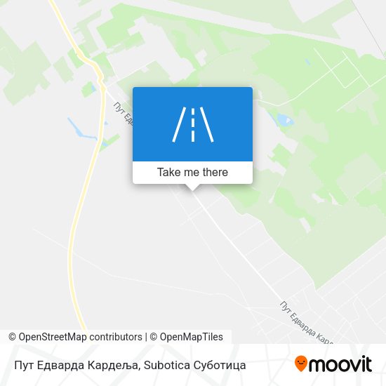 Пут Едварда Кардеља map