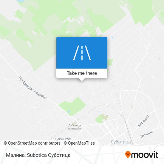 Малина map