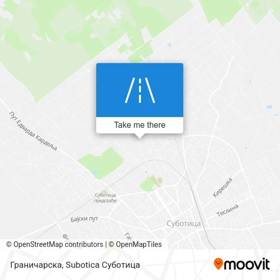 Граничарска map