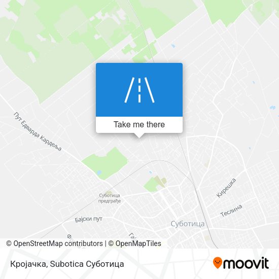 Кројачка map