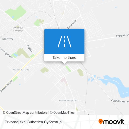 Prvomajska map